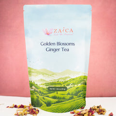 Golden Blossoms Ginger Tea