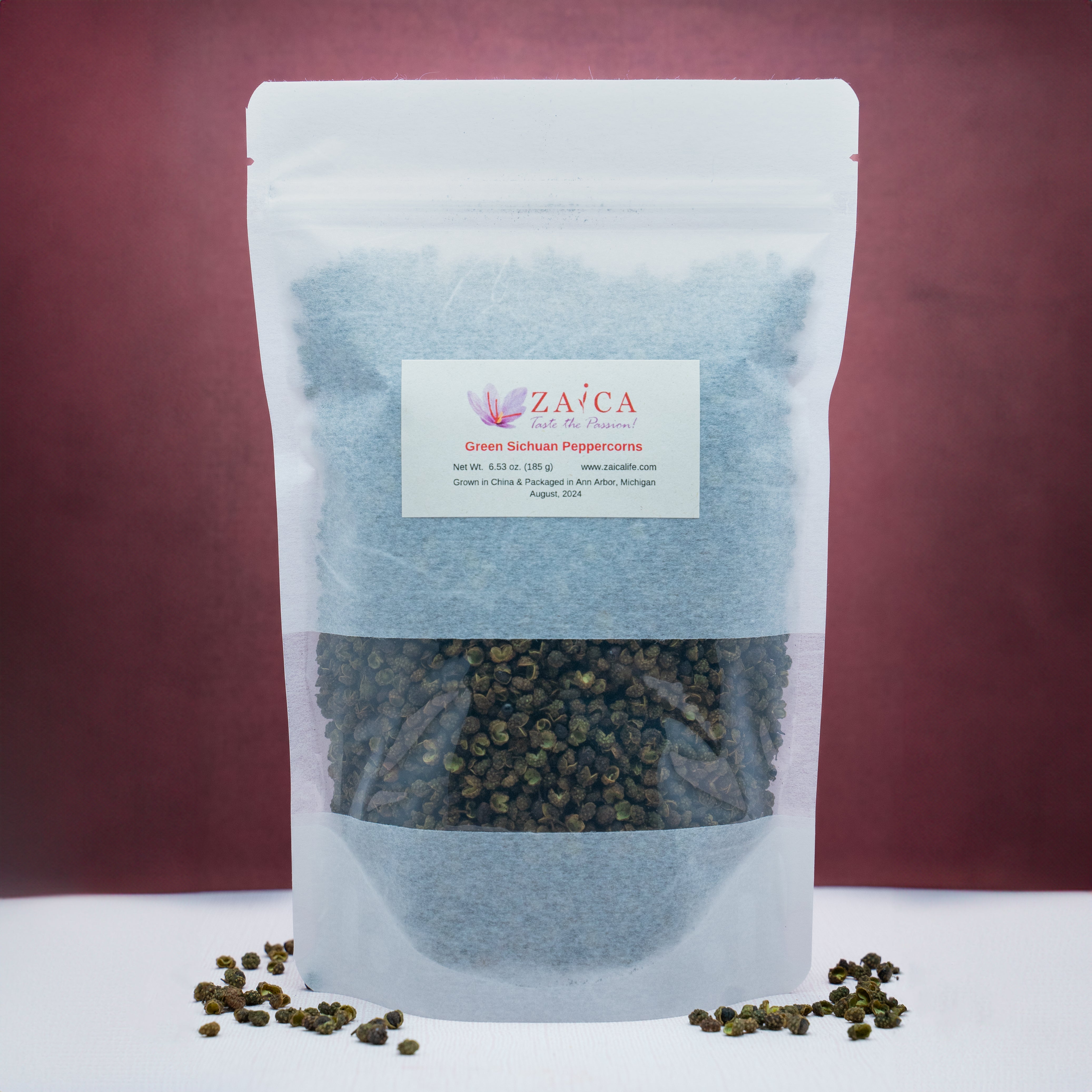 Green Sichuan Peppercorns