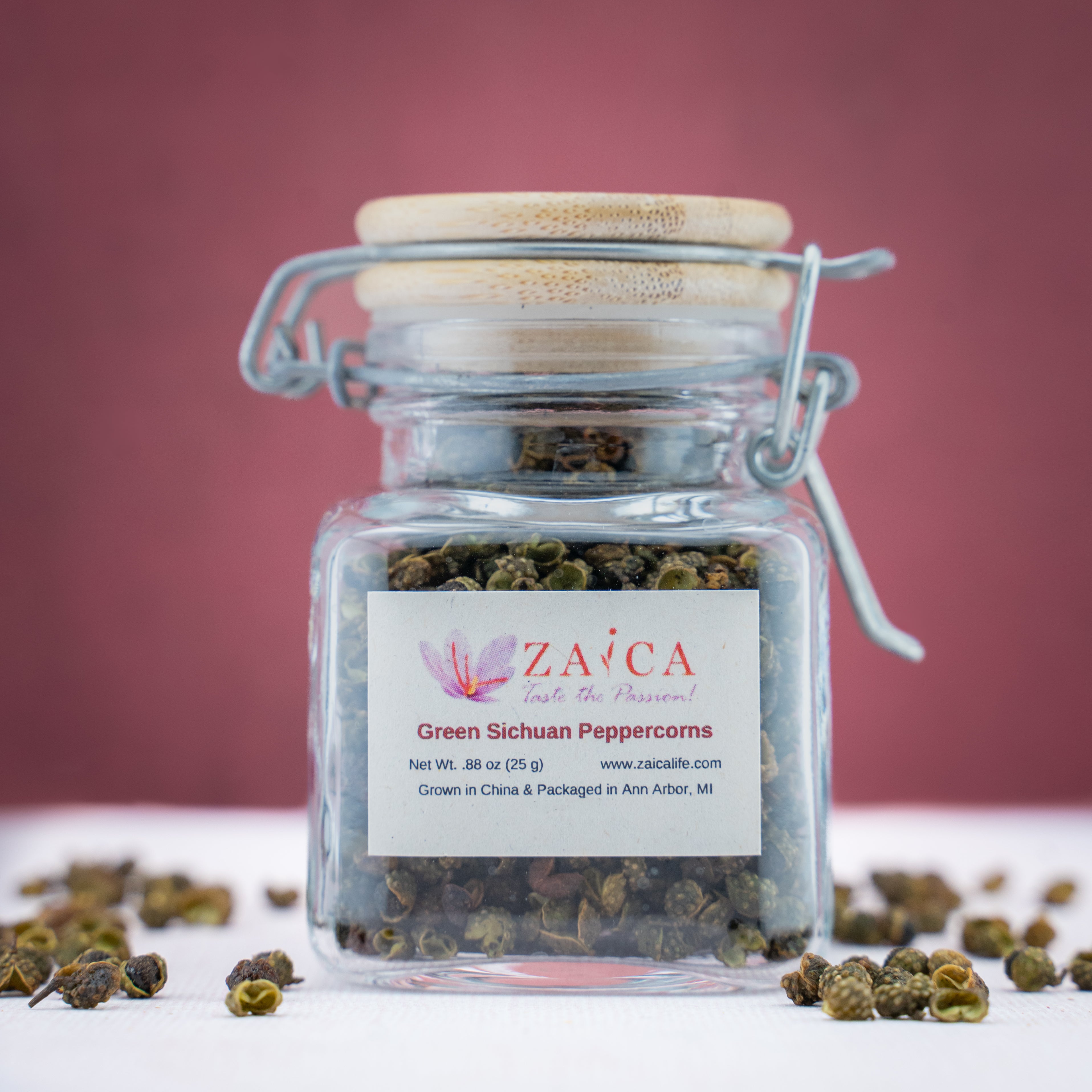 Green Sichuan Peppercorns