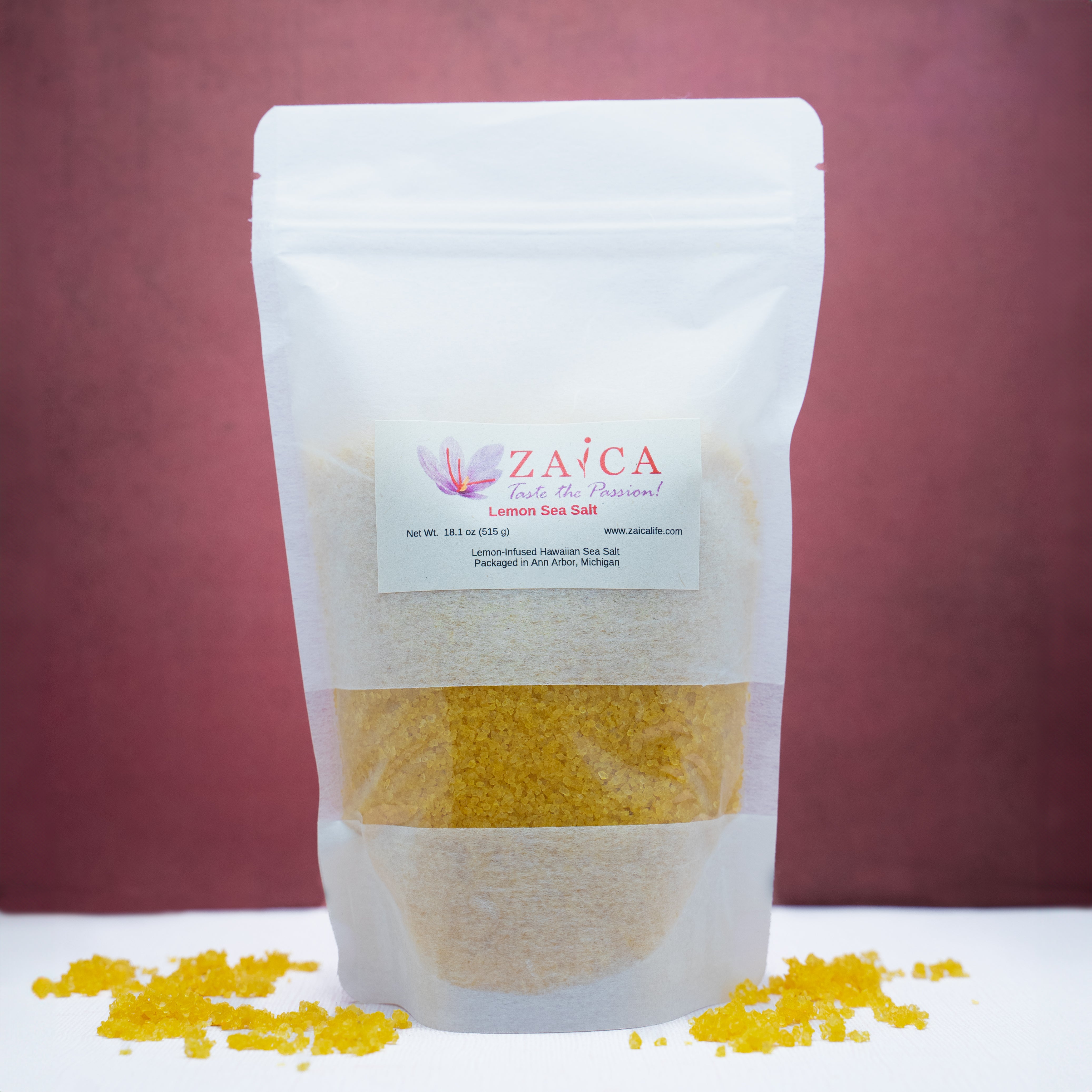 Hawaiian Lemon Sea Salt